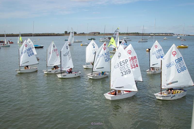 96th Otter Week in Burnham photo copyright Sailfish taken at Royal Corinthian Yacht Club and featuring the Optimist class