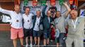 ORC Class C podium: Gold - Garmin Team Pro4u (SWE) Patrik and Emil Forsgren ; Silver: LETHE (NOR) Øyvind and Morten Knudsen ; Bronze: LaChapelle (FIN) - First 35 sailed by Joonas Päivärinta and Jaakko Perimaa - Garmin ORC DH European Championship Helsinki © Pepe Korteniemi