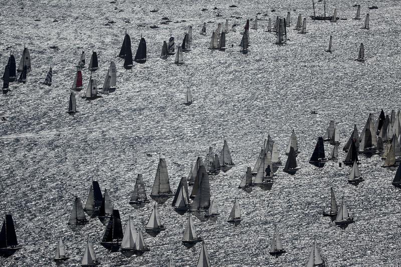 Bol d'Or Mirabaud 2017 start photo copyright Nicolas Jutzi taken at Société Nautique de Genève and featuring the ORC class