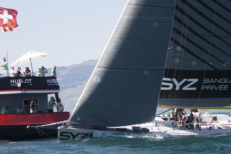 Syz & Co wins the monohull category in the Bol d'Or Mirabaud 2017 photo copyright Nicolas Jutzi taken at Yacht Club de Genève and featuring the ORC class