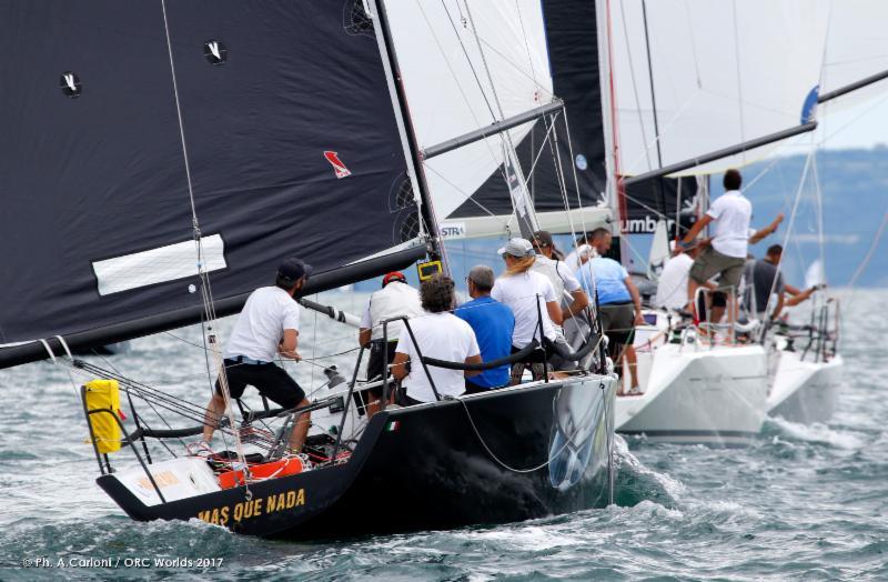 Perfect practice breeze kept the action close on the ORC World Championship practice day - photo © Andrea Carloni