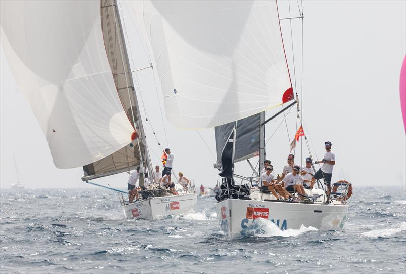 BMW ORC 3 fleet on day 3 of the 36th Copa del Rey MAPFRE photo copyright Nico Martinez / Copa del Rey MAPFR taken at Real Club Náutico de Palma and featuring the ORC class