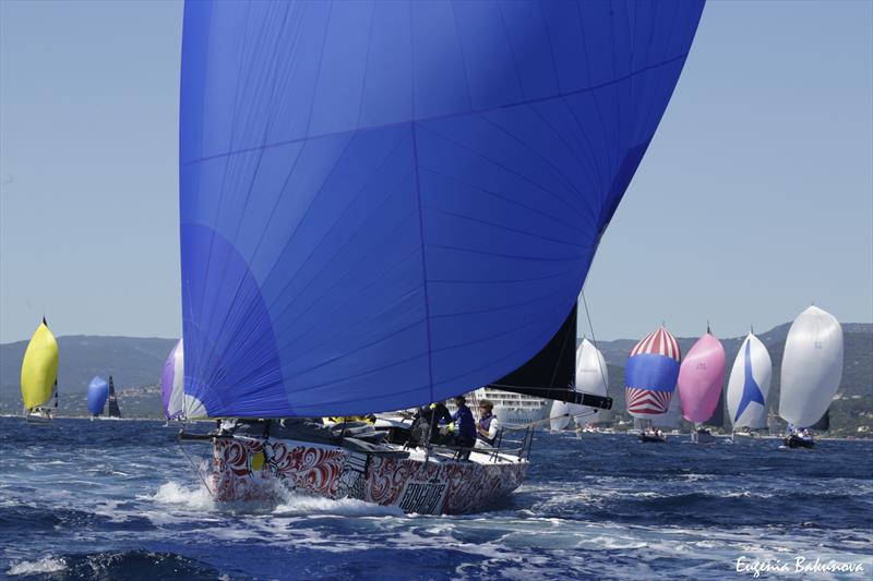 Rolex Giraglia Offshore Race Start photo copyright Eugenia Bakunova / www.mainsail.ru taken at Société Nautique de Saint-Tropez and featuring the ORC class