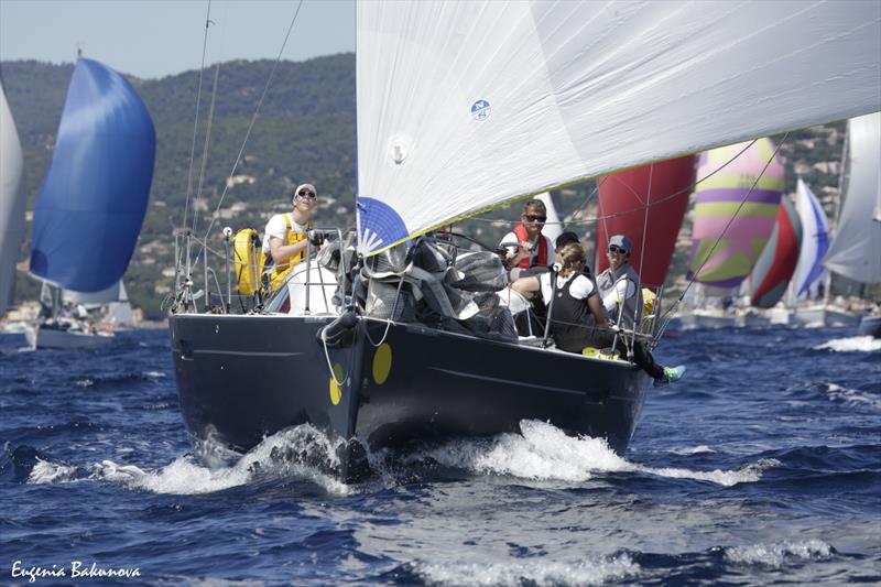 Rolex Giraglia Offshore Race Start photo copyright Eugenia Bakunova / www.mainsail.ru taken at Société Nautique de Saint-Tropez and featuring the ORC class