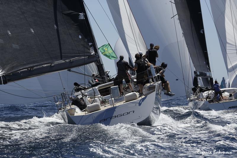 Rolex Giraglia Offshore Race Start photo copyright Eugenia Bakunova / www.mainsail.ru taken at Société Nautique de Saint-Tropez and featuring the ORC class