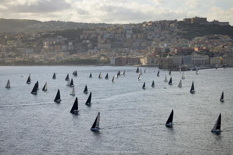 Regata dei Tre Golfi underway photo copyright ROLEX / Studio Borlenghi taken at Circolo del Remo e della Vela Italia and featuring the ORC class