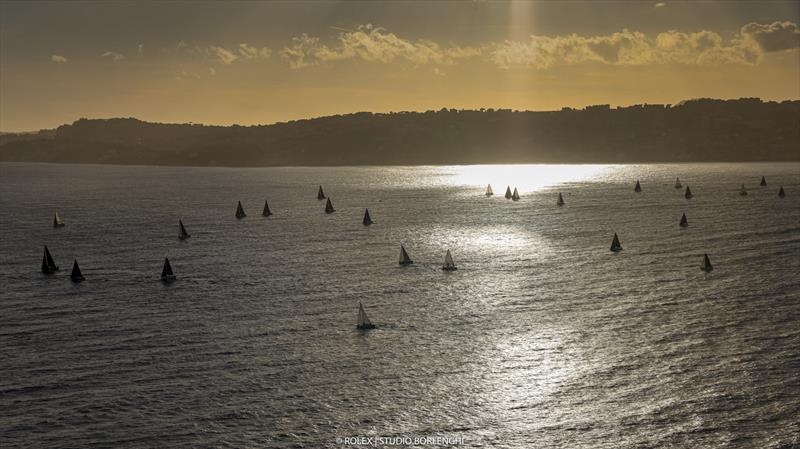 Regata dei Tre Golfi underway photo copyright ROLEX / Studio Borlenghi taken at Circolo del Remo e della Vela Italia and featuring the ORC class