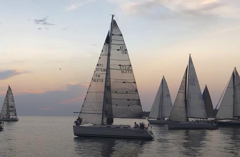 ITA-16373 Le Pelican sinks in the Regata dei Tre Golfi - photo © ROLEX / Studio Borlenghi