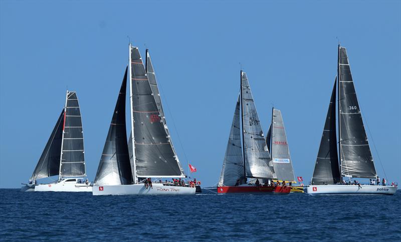 Groupama Race start in light east winds  photo copyright Sugar Photographie - Jerome Emeriaud taken at  and featuring the ORC class