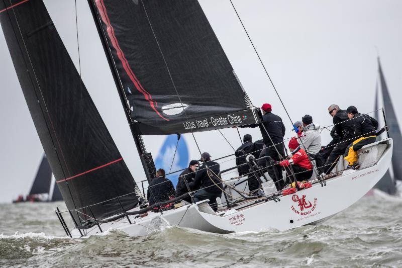 Team Beau Geste from Hong Kong is the farthest-travelled team at the Worlds and a favorite in Class A photo copyright Sander van der Borch taken at Jachtclub Scheveningen and featuring the ORC class