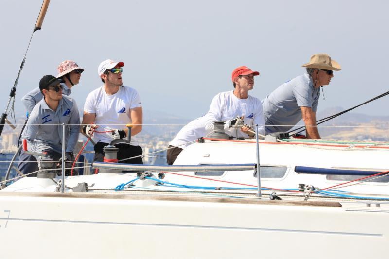 Israeli boat handling talent in action on Spirit - 2018 ORC European Championship photo copyright Nikos Pantis taken at Famagusta Nautical Club and featuring the ORC class