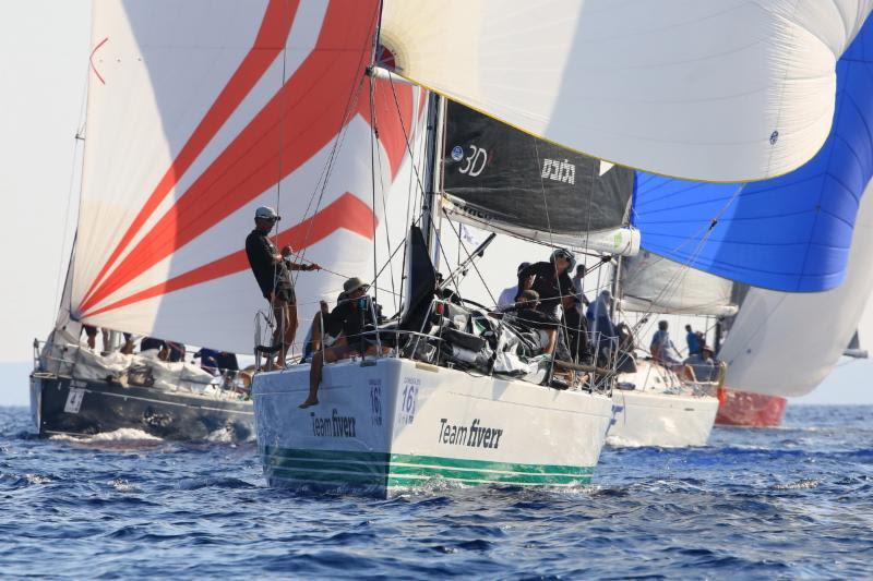 The X-41 Next from Israel is lying in third in Class AB - 2018 ORC European Championship photo copyright Nikos Pantis taken at Famagusta Nautical Club and featuring the ORC class