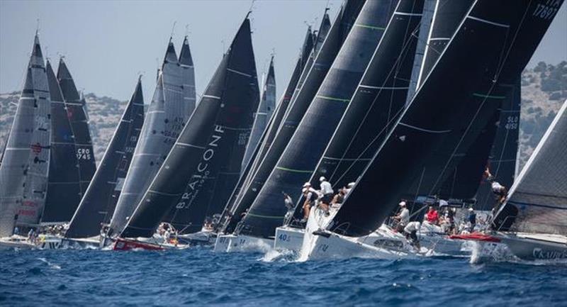 Class B starts are intense - 2019 D-Marin ORC World Championship photo copyright JK Val taken at  and featuring the ORC class
