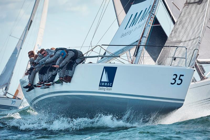Immac Fram leaping clear of the Baltic bump - SSAB ORC European Championship 2019 photo copyright Felix Diemer taken at  and featuring the ORC class