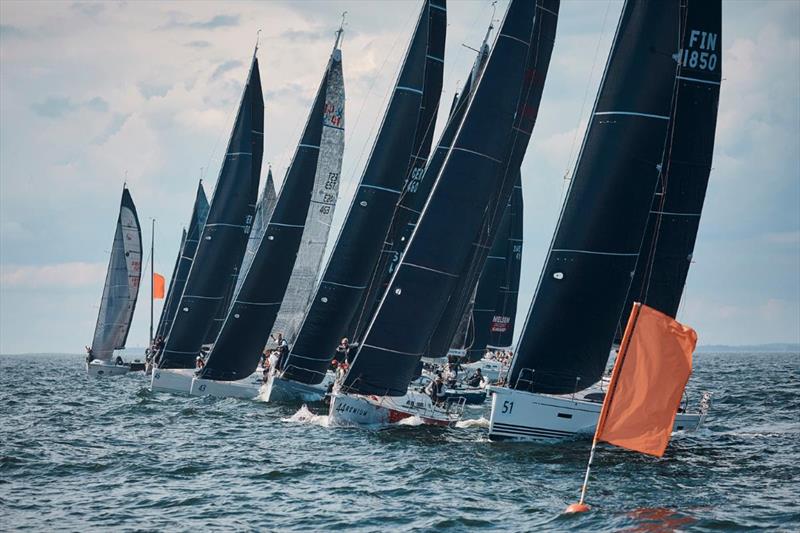 Class B pushed their start lines today - some too hard - 2019 SSAB ORC European Championship - photo © Felix Diemer