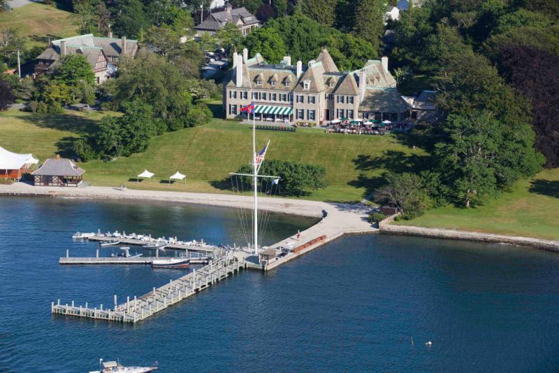 The event venue at New York YC's Harbour Court photo copyright ORC Media taken at New York Yacht Club and featuring the ORC class