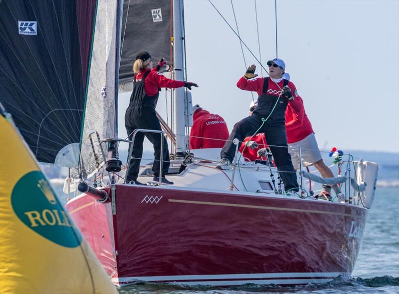Tom Sutton's Leading Edge - 2020 NYYC Race Week at Newport, day 1 - photo © Rolex / Daniel Forster