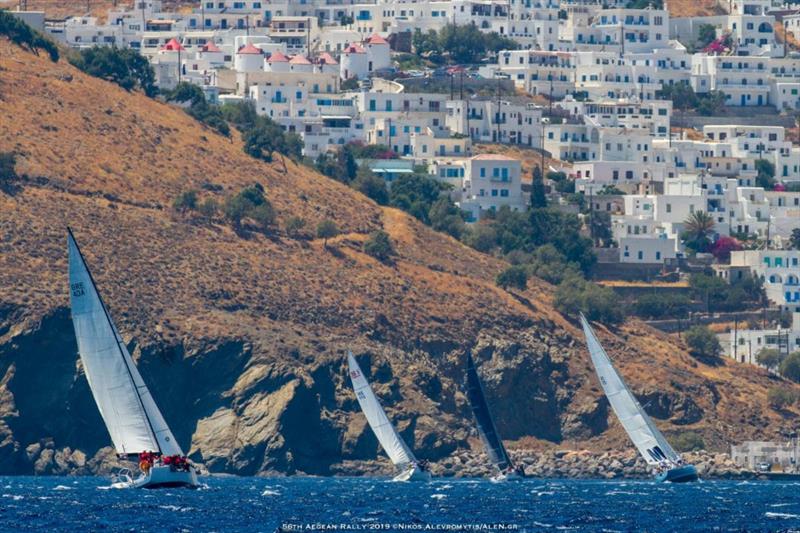 Aegean 600 race photo copyright Nikos Alevromytis taken at Hellenic Offshore Racing Club and featuring the ORC class