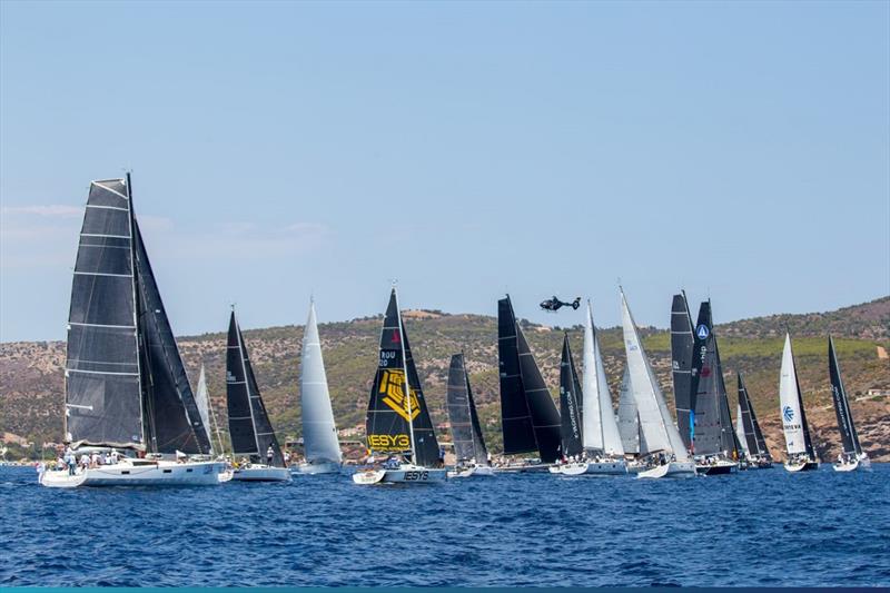 Aegean 600 - Day 1 photo copyright Nikos Alevromytis / AleN taken at Hellenic Offshore Racing Club and featuring the ORC class