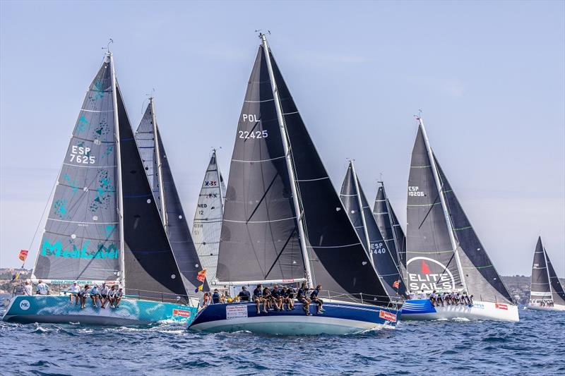 La flota de BMW ORC 3 durante la segunda jornada - 39 Copa del Rey MAPFRE photo copyright Nico MartÃ­nez / Martinez Studio taken at Real Club Náutico de Palma and featuring the ORC class