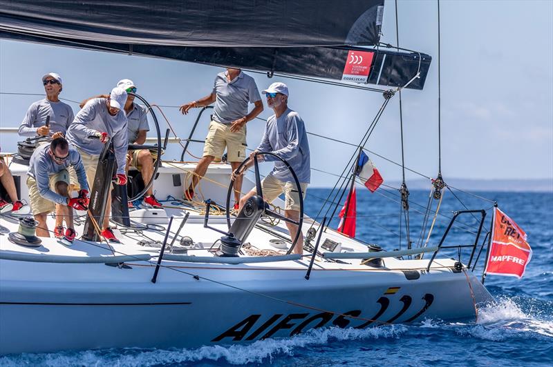 H.M. The King Felipe VI of Spain, Aifos 500 - 39 Copa del Rey MAPFRE photo copyright Nico Martínez/Copa del Rey MAPFRE taken at Real Club Náutico de Palma and featuring the ORC class