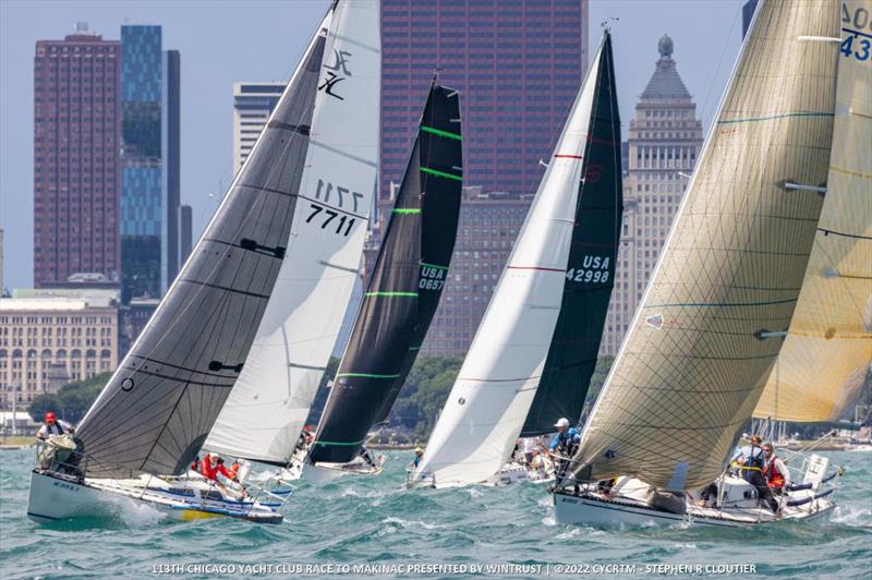Chicago Yacht Club Race to Mackinac photo copyright CYCRTM / Stephen R. Cloutier taken at Chicago Yacht Club and featuring the ORC class