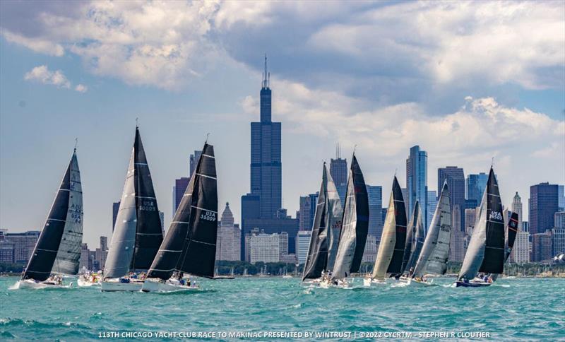 113th Chicago Yacht Club Race to Makinac photo copyright Stephen R Cloutier taken at  and featuring the ORC class