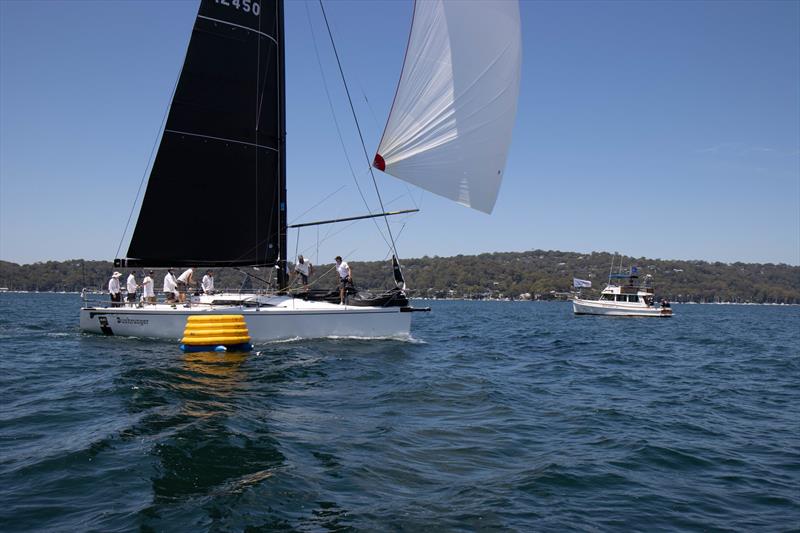 Bushranger leading at a mark - ORC NSW Championship, day 1 photo copyright RPAYC Media taken at Royal Prince Alfred Yacht Club and featuring the ORC class