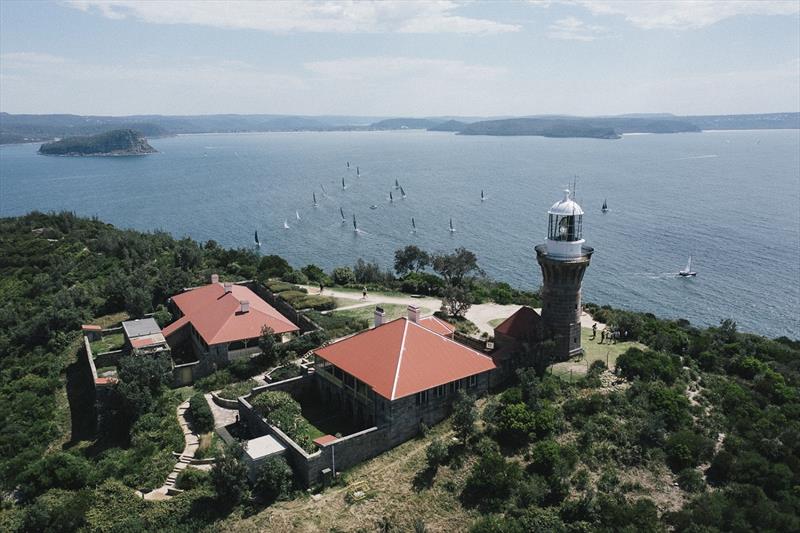 The ORC fleet from aloft - 2023 ORC NSW Championship, final day - photo © RPAYC Media