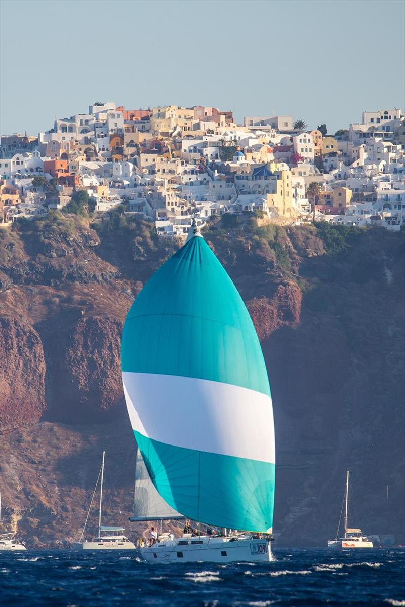 Santorini Island in the Aegean Sea - photo © Hellenic Offshore Racing Club