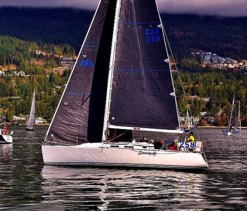 2023 Southern Straits Race photo copyright West Vancouver Yacht Club taken at West Vancouver Yacht Club and featuring the ORC class