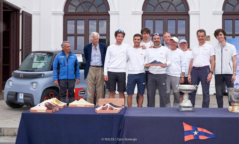 ORC Mediterranean Championship - Prize Giving photo copyright Rolex / Carlo Borlenghi taken at Circolo del Remo e della Vela Italia and featuring the ORC class