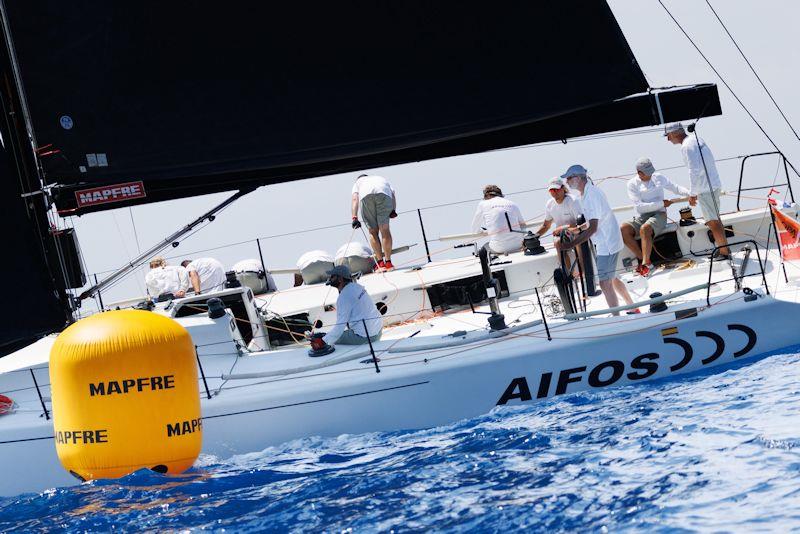 H.M. The King Felipe VI onboard Aifos - Day 2 of the 41st Copa del Rey MAPFRE  - photo © Nico Martinez / 41 Copa del Rey MAPFRE