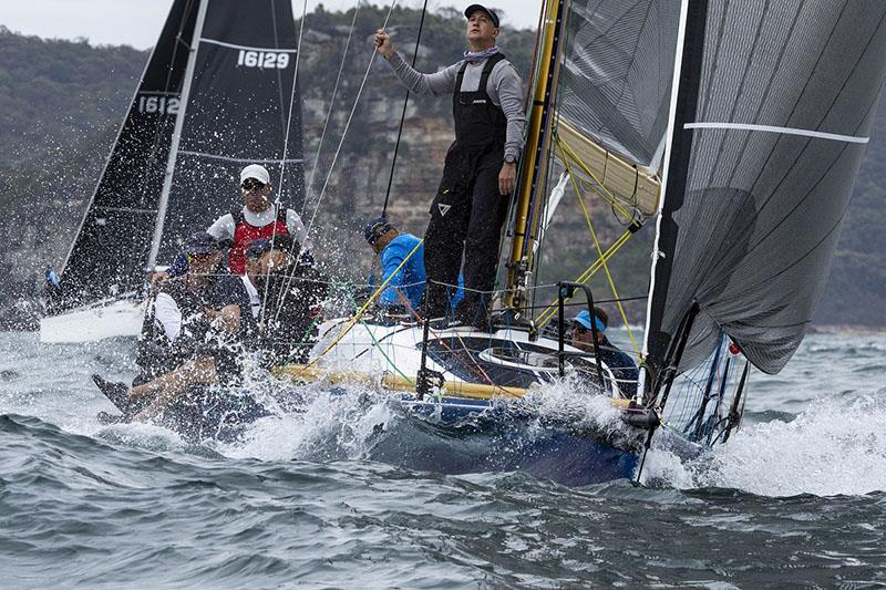 Let's Get It On in the thick of the action - ORC NSW Championship 2024 photo copyright Andrea Francolini / RPAYC taken at Royal Prince Alfred Yacht Club and featuring the ORC class