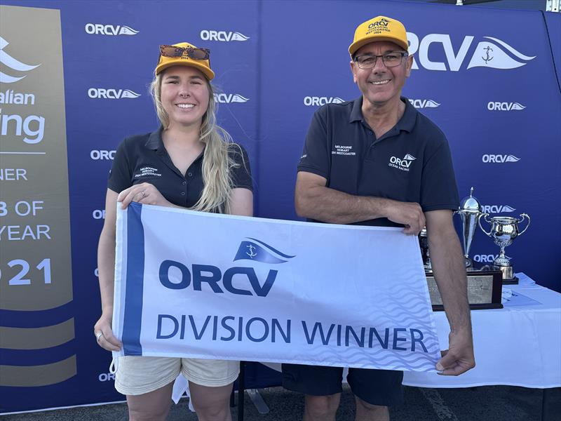 Magellan Double Handed Winners - 2024 Melbourne to Hobart Yacht Race  photo copyright Jane Austen taken at Ocean Racing Club of Victoria and featuring the ORC class