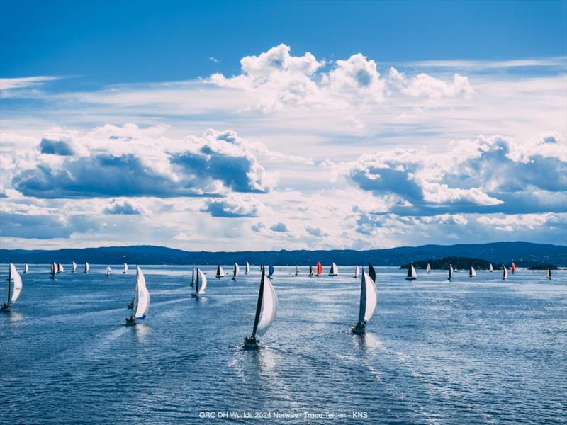 ORC DH Worlds 2024 start in Oslofjord, Norway - photo © Trond Teigen - KNS
