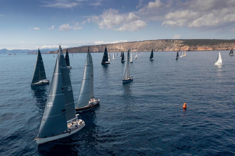 ORC Fleet start La Larga photo copyright María Muiña taken at Real Club Náutico de Palma and featuring the ORC class