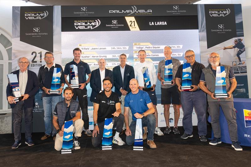 Winners of La Larga photo copyright María Muiña taken at Real Club Náutico de Palma and featuring the ORC class