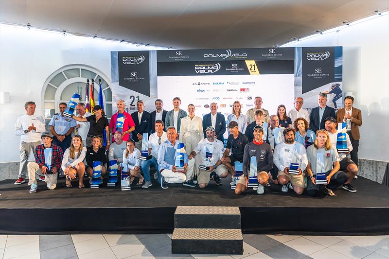 21st Sandberg PalmaVela - Prize Giving: authorities and awarded crews - photo © Laura G. Guerra