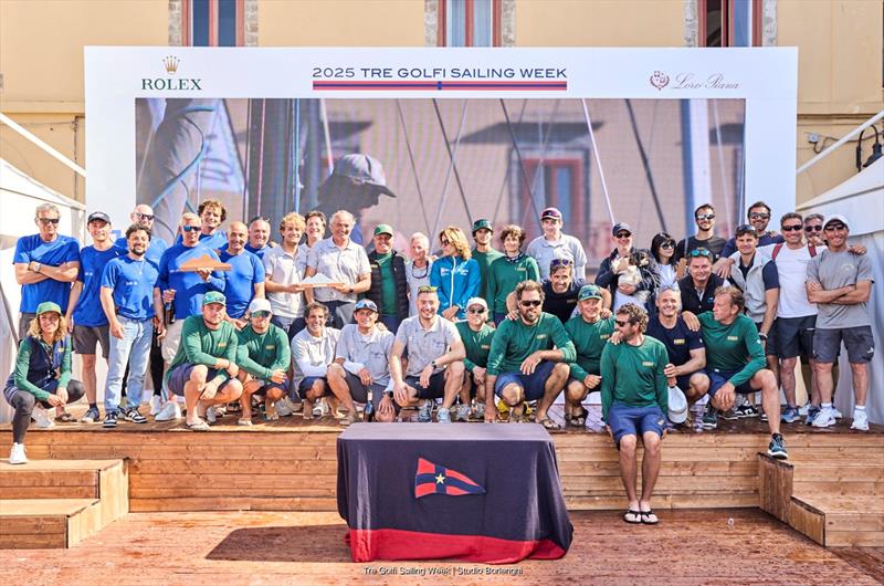 Tre Golfi Sailing Week 2025 Day 3 photo copyright Tre Golfi Sailing Week / Studio Borlenghi taken at Circolo del Remo e della Vela Italia and featuring the ORC class