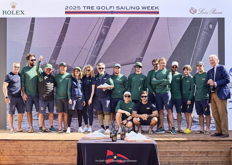Tre Golfi Sailing Week 2025 Day 3 photo copyright Tre Golfi Sailing Week / Studio Borlenghi taken at Circolo del Remo e della Vela Italia and featuring the ORC class