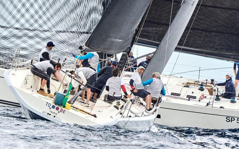 TO BE (Italia 11.98), skippered by Stefano Rusconi photo copyright Tre Golfi Sailing Week / Studio Borlenghi taken at Circolo del Remo e della Vela Italia and featuring the ORC class