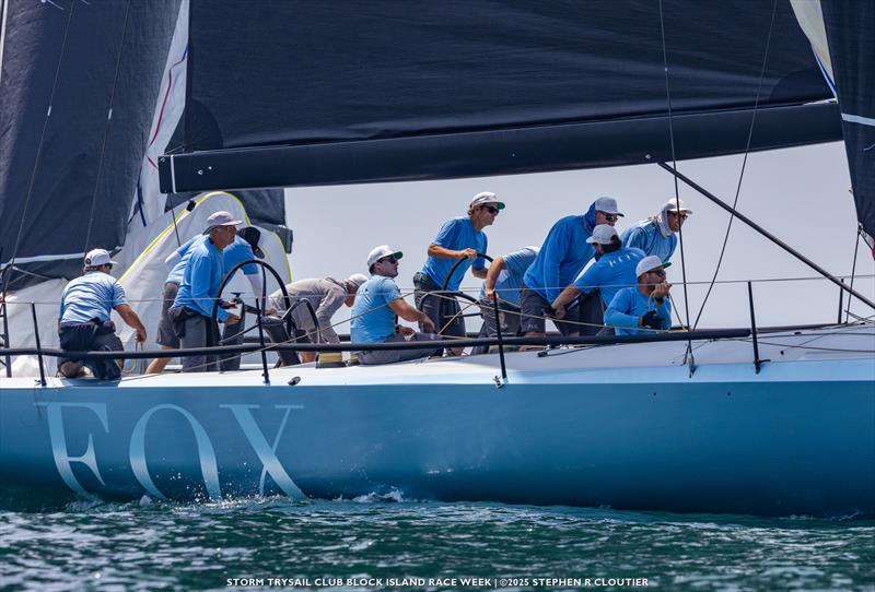FOX at Block Island Race Week 2025 photo copyright Stephen Cloutier taken at Storm Trysail Club and featuring the ORC class