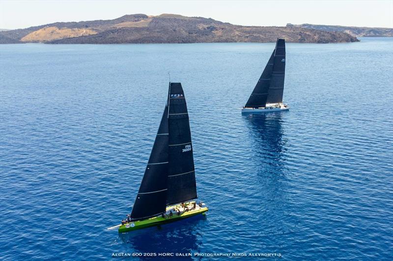 2025 AEGEAN 600 photo copyright Nikos Alevromytis taken at Hellenic Offshore Racing Club and featuring the ORC class