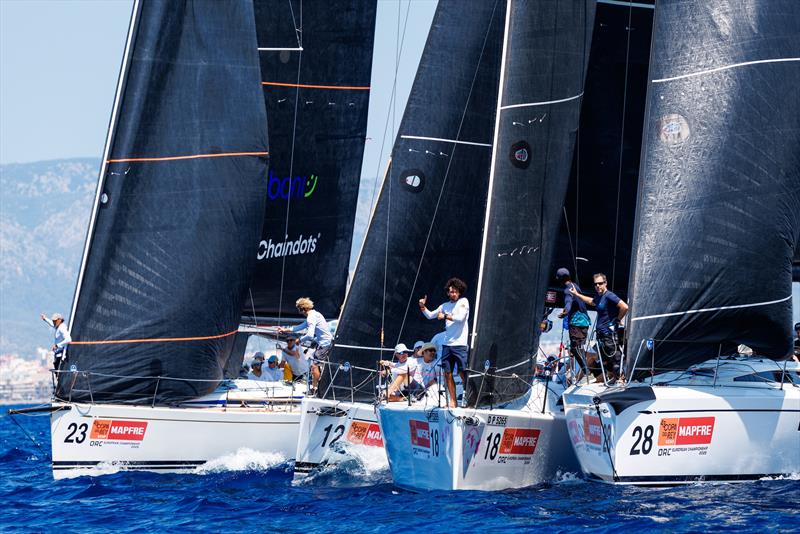 Fleet - Sail Racing ORC A - 43 Copa del Rey MAPFRE Day 4 photo copyright Nico Martínez / Copa del Rey MAPFRE taken at Real Club Náutico de Palma and featuring the ORC class