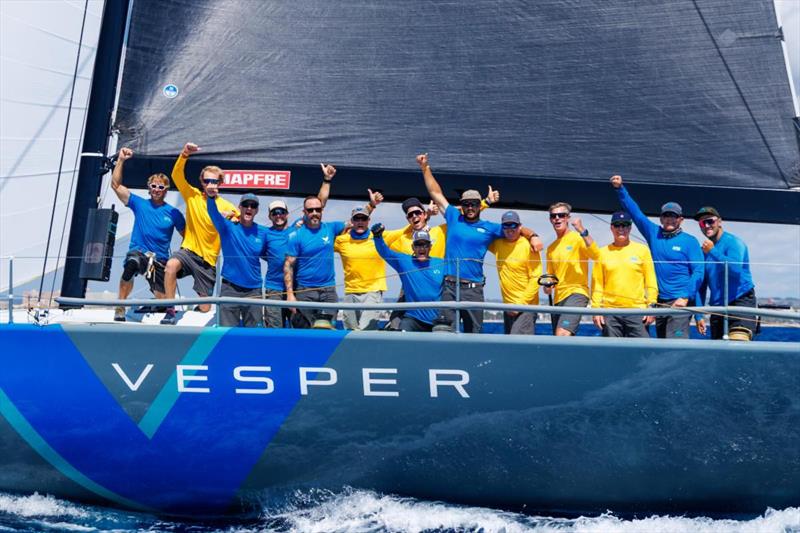 TP52 VESPER, owned and helmed by David Team - ABANCA ORC 0 - ORC European Championship 2025 | Copa del Rey MAPFRE - photo © Nico Martinez