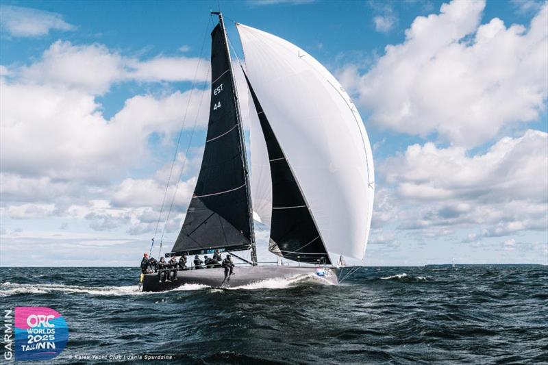 Bronze medallists CLEAN ENERGY also showing tremendous offwind speed today - 2025 Garmin ORC World Championship - photo © Janis Spurdzins / Kalev Yacht Club