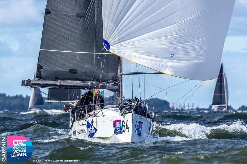 GARMIN TEAM PRO4U looking good downwind - 2025 Garmin ORC World Championship - photo © Mauro Melandri / Kalev Yacht Club