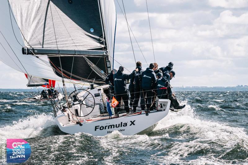 FORMULA X showing Gold medal-winning form in Class B - 2025 Garmin ORC World Championship - photo © Janis Spurdzins / Kalev Yacht Club