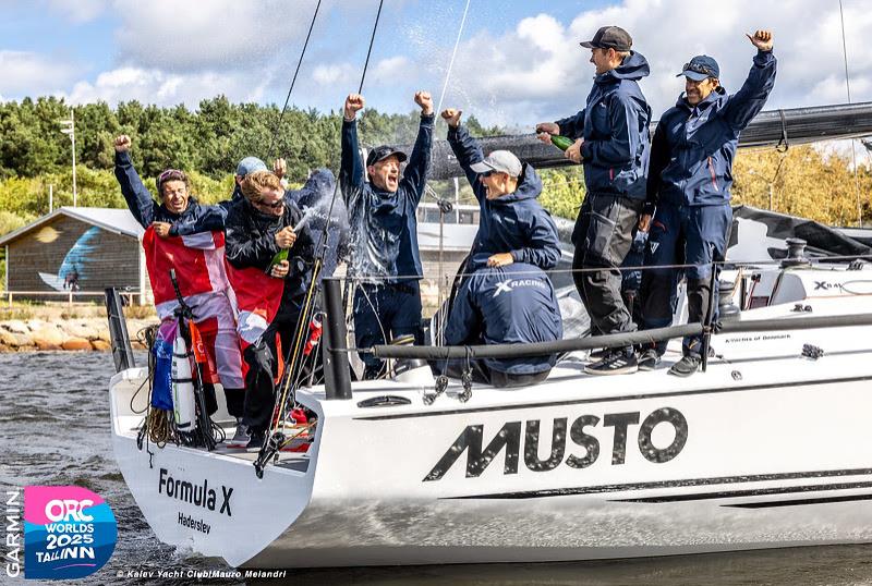 FORMULA X showing Gold medal-winning form in Class B - 2025 Garmin ORC World Championship - photo © Janis Spurdzins / Kalev Yacht Club
